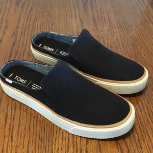 Toms Black Heritage Canvas